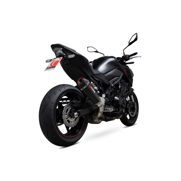 Scorpion Exhaust Kawasaki Z900  2020 - 2023 Serket Taper Slip-on Carbon Fibre Sleeve. Does not fit US model.